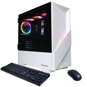 CyberPowerPC Gamer Supreme Liquid Cool GML70090 - AMD Ryzen 9 9900X 4.4GHz CPU, 32GB DDR5, NVIDIA GeForce RTX 5070 Ti 16GB, 2TB PCIe 4.0 NVMe SSD & Win 11 Home