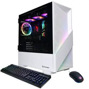 CyberPowerPC Gamer Supreme Liquid Cool GML70350 - AMD Ryzen 7 7800X3D 4.2GHz CPU, 32GB DDR5, AMD Radeon RX 9070 16GB, 1TB PCIe 4.0 NVMe SSD & Win 11 Home