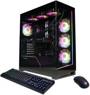 CyberPowerPC Gamer Supreme Liquid Cool GML70360 - AMD Ryzen 7 7800X3D 4.2GHz CPU, 32GB DDR5, AMD Radeon RX 9070 XT 16GB, 1TB PCIe 4.0 NVMe SSD & Win 11 Home