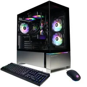 CyberPowerPC Gamer Supreme Liquid Cool GML70530 - AMD Ryzen 7 8700F 4.1GHz CPU, 32GB DDR5, NVIDIA GeForce RTX 5060 Ti 16GB, 2TB PCIe 4.0 NVMe SSD & Win 11 Home