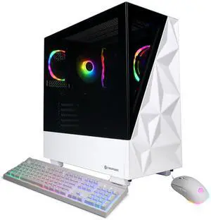 CyberPowerPC Gamer Master GML70640 - AMD Ryzen 7 9700X 3.8GHz CPU, 16GB DDR5, NVIDIA GeForce RTX 5060 Ti 8GB, 1TB PCIe 4.0 NVMe SSD & Win 11 Home