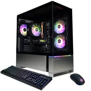 CyberpowerPC Gaming Desktop PC Gamer Master GM70924 AMD Ryzen 5 8400F 16GB DDR5 1TB NVMe SSD GeForce RTX 5050 Windows 11 Home
