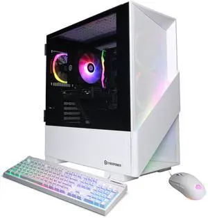 CyberpowerPC Gaming Desktop PC Gamer Master GM70925 AMD Ryzen 7 8700F 16GB DDR5 2TB NVMe SSD GeForce RTX 5050 Windows 11 Home