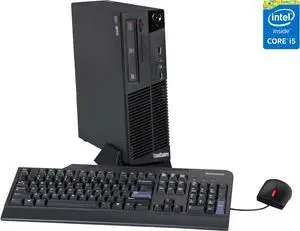 ThinkCentre Desktop PC M73 (10B60008US) Intel Core i5-4570 4GB DDR3 500GB HDD Intel HD Graphics 4600 Windows 7 Professional 64-Bit / Windows 8 Pro Downgrade