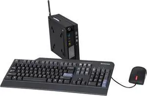 Lenovo ThinkCentre M73 10AY001WUS Desktop Computer - Intel Core i3 i3-4130T 2.9GHz, 4GB DDR3, 500GB HDD, Windows 7 Professional - Tiny - Business Black