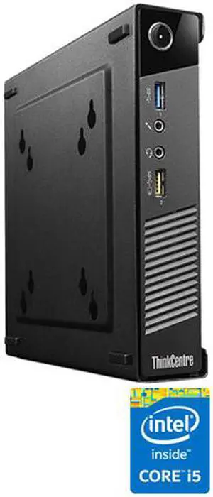 Lenovo Desktop PC ThinkCentre M93p (10AB002VUS) Intel Core i5-4570T 4GB DDR3 500GB HDD Intel HD Graphics 4600 Windows 7 Professional 64-Bit / Windows 8.1 Pro Downgrade