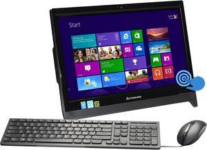 Lenovo All-in-One PC C260 Touch 57327041 Intel Pentium J2900 4GB DDR3 500GB HDD 19.5" Touchscreen Windows 8.1 64-bit