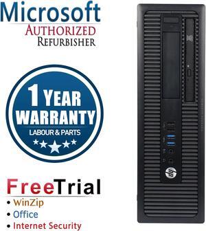 HP Desktop Computer ProDesk 600 G1 Intel Core i5-4570 8GB DDR3 320GB HDD Intel HD Graphics 4600 Windows 10 Pro