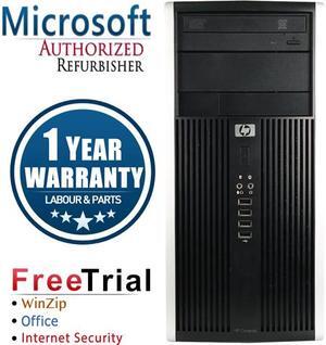 HP Desktop Computer 6200 Pro Intel Core i5-2400 8GB DDR3 2TB HDD 120GB SSD Intel HD Graphics 2000 Windows 10 Pro 64-bit