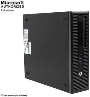 Refurbished HP EliteDesk 800 G1 Slim/Small Form Factor Intel Core i5 4570 3.20 GHz / 16 GB DDR3 / 240 GB SSD + 500 GB HDD / DVD / WIFI / Windows 10 Pro 64-bit