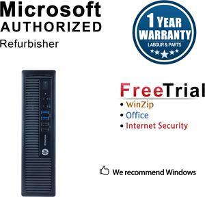 HP Desktop Computer EliteDesk 800 G1 Intel Core i5-4570S 8GB DDR3 240GB SSD Intel HD Graphics 4600 Windows 10 Pro