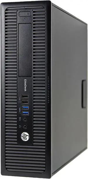 HP Desktop Computer 800 G1-SFF Intel Core i5-4570 16GB DDR3 500GB HDD Intel HD Graphics 4600 Windows 10 Pro