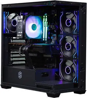 Stoneforged Crescent Gaming PC, AMD Ryzen 7 7700X, AMD Radeon RX 9070 XT, 32GB DDR5, 1TB NVMe SSD, Windows 11 Home