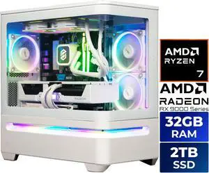 Stoneforged Morningstar Gaming PC, AMD Ryzen 7 7700X, AMD Radeon RX 9070 XT, 32GB DDR5 6000, 2TB NVMe SSD, Windows 11 Home Stoneforged Morningstar Gaming PC, AMD Ryzen 7 7700X, AMD Radeon RX 9070 XT, 32GB DDR5 6000, 2TB NVMe SSD, Windows 11 Home