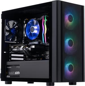 ABS Flux Ruby High Performance Gaming PC – Windows 11 Home - AMD Ryzen 5 5600 - GeForce RTX 4060 – DLSS 3 - AI-Powered Performance - 16GB DDR4 3200MHz - 1TB M.2 NVMe SSD – FR56004060