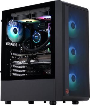 ABS Stratos Aqua Gaming PC - Windows 11 - Intel i7 13700KF - GeForce RTX 4070 Ti - DLSS 3 - AI-Powered Performance - 32GB DDR5 6000MHz - 1TB M.2 NVMe SSD - SA13700KF4070TI-3