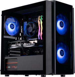ABS Flux Aqua Gaming PC - Windows 11 - Intel i5 14400F - GeForce RTX 4070 Super - DLSS 3 - AI-Powered Performance - 32GB DDR5 6000MHz - 1TB M.2 NVMe SSD - FA14400F4070S