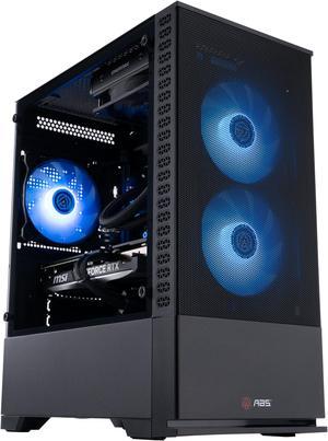 ABS Cyclone Ruby Gaming PC  - Windows 11 - Ryzen 7 7700X - GeForce RTX 4070 Super - DLSS 3.5 - AI-Powered Performance - 32GB DDR5 6000MHz - 1TB M.2 NVMe SSD - CR7700X4070S3