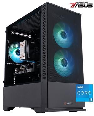 ABS Cyclone Aqua Gaming PC Powered by Asus - Windows 11 - Intel i5 13400F - GeForce RTX 4060 8GB - DLSS 3 - AI-Powered Performance - 32GB DDR4 3200MHz - 1TB M.2 NVMe SSD - CA13400F40602
