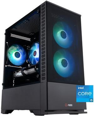 ABS Cyclone Aqua Gaming PC - Windows 11 Home - Intel Core i5-14400F - GeForce RTX 4060 - DLSS 3 - AI-Powered Performance - 32GB DDR5 6000 - 1TB M.2 NVMe SSD - CA14400F4060