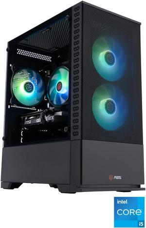 ABS Cyclone Aqua Gaming PC - Windows 11 Home - Intel Core i5-14400F - GeForce RTX 4060 - DLSS 3 - AI-Powered Performance - 32GB DDR5 6000 - 1TB M.2 NVMe SSD - CA14400F40603