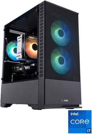 ABS Cyclone Aqua Gaming PC - Windows 11 Home - Intel Core i7-14700F - GeForce RTX 4060 - DLSS 4 - AI-Powered Performance - 32GB DDR5 6000 - 2TB M.2 NVMe SSD - CA14700F40603