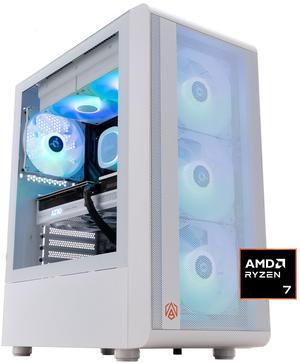 ABS Stratos Aqua Gaming PC - Windows 11 - AMD Ryzen 7 9800X3D - GeForce RTX 5080 - DLSS 4 - AI-Powered Performance - 32GB DDR5 5600MHz - 2TB M.2 NVMe SSD - SA9800X3D5080