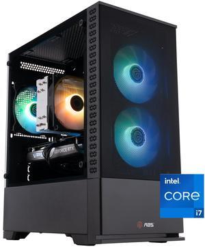 ABS Cyclone Aqua Gaming PC - Windows 11 - Intel Core i7-14700F - GeForce RTX 4060 - DLSS 3 - AI-Powered Performance - 32GB DDR5 6000MHz - 2TB M.2 NVMe SSD - CA14700F40601