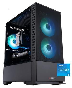ABS Cyclone Aqua Gaming PC Powered by Asus - Windows 11 - Intel i5 13400F - GeForce RTX 4060 8GB - DLSS 3 - AI-Powered Performance - 32GB DDR4 3200MHz - 1TB M.2 NVMe SSD - CA13400F40602
