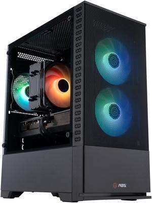ABS Cyclone Aqua Gaming PC - Windows 11 - AMD Ryzen 5 9600X - GeForce RTX 5060 TI 16G - DLSS 4 - AI-Powered Performance - 32GB DDR5 6000MHz - 1TB M.2 NVMe SSD - CA9600X5060TI
