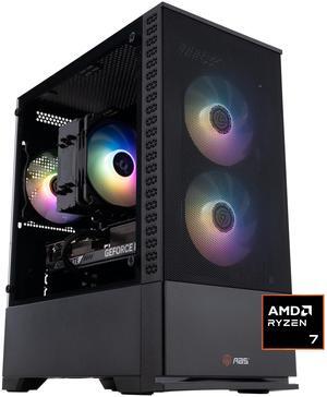 ABS Cyclone Ruby Gaming PC - Windows 11 - AMD Ryzen 7 9700X - GeForce RTX 5070 - DLSS 4 - AI-Powered Performance - 32GB DDR5 6000MHz - 1TB M.2 NVMe SSD - CR9700X5070