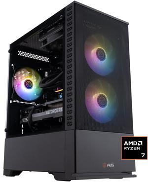 ABS Cyclone Ruby Gaming PC - Windows 11 - AMD Ryzen 7 7800X3D - GeForce RTX 5070 - DLSS 4 - AI-Powered Performance - 32GB DDR5 6000 - 1TB M.2 NVMe SSD - CR7800X3D5070