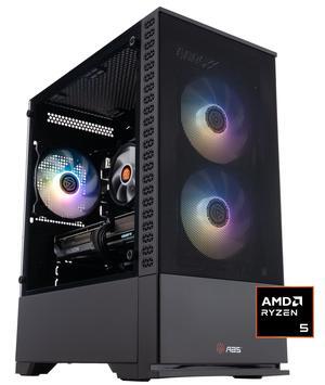 ABS Cyclone Ruby Gaming PC - Windows 11 - AMD Ryzen 5 9600X - Radeon RX 9060 XT - 32GB DDR5 6000 - 1TB M.2 NVMe SSD - CR9600X9060