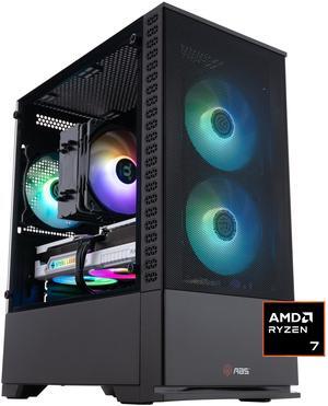 ABS Cyclone Ruby Gaming PC - Windows 11 - AMD Ryzen 7 9700X - Radeon RX 9060 XT 16GB - 32GB DDR5 6000 - 1TB M.2 NVMe SSD - CR9700X9060XT16G