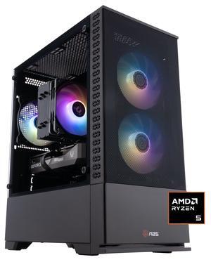 ABS Cyclone Ruby Gaming PC - Windows 11 - AMD Ryzen 7 7700X - GeForce RTX 5060 Ti 16GB - DLSS 4 - AI-Powered Performance - 32GB DDR5 6000 - 1TB M.2 NVMe SSD - CR7700X5060TI2