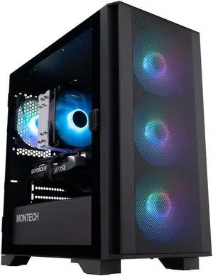 ABS Aquilon Aqua Gaming PC - Windows 11 - Intel Core i7-14700F - GeForce RTX 5060 Ti - DLSS 4 - AI-Powered Performance - 32GB DDR5 6400 - 1TB M.2 NVMe SSD - AA14700F5060TI