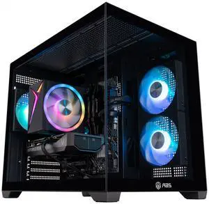 ABS Flux II Aqua Gaming PC - Windows 11 - Intel Core i5-14400F - RTX 5060 8GB - DLSS 4 - AI-Powered Performance - 32GB DDR4 3200 - 1TB M.2 NVMe SSD - FIIA14400F50602 ABS Flux II Aqua Gaming PC - Windows 11 - Intel Core i5-14400F - RTX 5060 8GB - DLSS 4 - AI-Powered Performance - 32GB DDR4 3200 - 1TB M.2 NVMe SSD - FIIA14400F50602