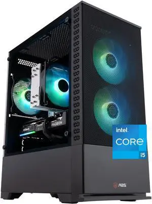 ABS Cyclone Ruby Gaming PC - Windows 11 - AMD Ryzen 5 9600X - Radeon RX 9060 XT 16GB - 32GB DDR5 6000 - 1TB M.2 NVMe SSD - CR9600X9060XT