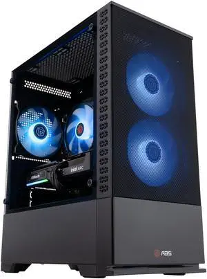 ABS Cyclone Aqua Gaming PC - Windows 11 - Intel Core i5-13400F - Intel Arc B580 12GB - 32GB DDR4 3200 - 1TB M.2 NVMe SSD - CA13400FB5803