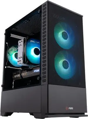 ABS Cyclone Aqua Gaming PC - Windows 11 - Intel Core Ultra 7 265KF - GeForce RTX 5070 - DLSS 4 - AI-Powered Performance - 32GB DDR5 6400 - 2TB M.2 NVMe SSD - CA265KF50703