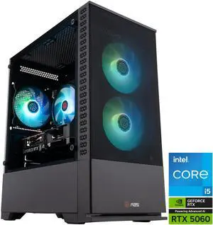 ABS Cyclone Aqua Gaming PC Power by ASUS - Windows 11 - Intel Core i5-14400F - GeForce RTX 5060 8GB - DLSS 4 - AI-Powered Performance - 32GB DDR4 3200 - 1TB M.2 SSD ABS Cyclone Aqua Gaming PC Power by ASUS - Windows 11 - Intel Core i5-14400F - GeForce RTX 5060 8GB - DLSS 4 - AI-Powered Performance - 32GB DDR4 3200 - 1TB M.2 SSD