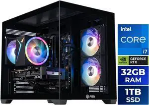 ABS Flux II Aqua Prebuilt Gaming PC - Windows 11 - Intel Core i7-14700F - GeForce RTX 5070 12GB - DLSS 4 - 32GB DDR5 - 1TB NVMe SSD ABS Flux II Aqua Prebuilt Gaming PC - Windows 11 - Intel Core i7-14700F - GeForce RTX 5070 12GB - DLSS 4 - 32GB DDR5 - 1TB NVMe SSD