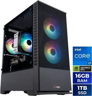 ABS Cyclone Aqua Prebuilt Gaming PC - Windows 11 - Intel Core i7-14700F - GeForce RTX 5060 8GB - DLSS 4 - 16GB DDR4 - 1TB NVMe SSD ABS Cyclone Aqua Prebuilt Gaming PC - Windows 11 - Intel Core i7-14700F - GeForce RTX 5060 8GB - DLSS 4 - 16GB DDR4 - 1TB NVMe SSD