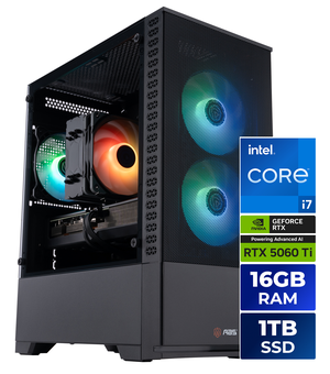 ABS Cyclone Aqua Prebuilt Gaming PC - Windows 11 - Intel Core i7-14700F - GeForce RTX 5060 Ti 16GB - DLSS 4 - 16GB DDR5 - 1TB NVMe SSD ABS Cyclone Aqua Prebuilt Gaming PC - Windows 11 - Intel Core i7-14700F - GeForce RTX 5060 Ti 16GB - DLSS 4 - 16GB DDR5 - 1TB NVMe SSD