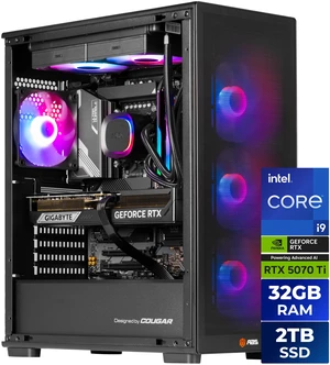 ABS Stratos II Aqua Prebuilt Gaming PC - Windows 11 - Intel Core i9-14900KF - GeForce RTX 5070 Ti 16GB - DLSS 4 - 32GB DDR5 - 2TB NVMe SSD ABS Stratos II Aqua Prebuilt Gaming PC - Windows 11 - Intel Core i9-14900KF - GeForce RTX 5070 Ti 16GB - DLSS 4 - 32GB DDR5 - 2TB NVMe SSD