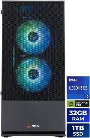 ABS Cyclone Aqua Prebuilt Gaming PC - Windows 11 - Intel Core i9-14900KF - GeForce RTX 5070 12GB - 32GB DDR4 3200 - 1TB M.2 SSD ABS Cyclone Aqua Prebuilt Gaming PC - Windows 11 - Intel Core i9-14900KF - GeForce RTX 5070 12GB - 32GB DDR4 3200 - 1TB M.2 SSD