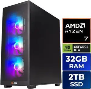 ABS Gaming Desktop PC Stratos II Ruby S2R97N57T2 AMD Ryzen 7 9800X3D 32GB DDR5 2TB NVMe SSD GeForce RTX 5070 Ti 16 GB GDDR7 Windows 11 Home ABS Gaming Desktop PC Stratos II Ruby S2R97N57T2 AMD Ryzen 7 9800X3D 32GB DDR5 2TB NVMe SSD GeForce RTX 5070 Ti 16 GB GDDR7 Windows 11 Home