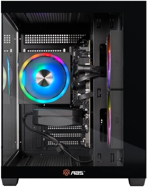 ABS Flux II Aqua Prebuilt Gaming PC - Windows 11 - Intel Core i5-14400F - GeForce RTX 5060 Ti 8GB - DLSS 4 - 16GB DDR4 - 1TB NVMe SSD ABS Flux II Aqua Prebuilt Gaming PC - Windows 11 - Intel Core i5-14400F - GeForce RTX 5060 Ti 8GB - DLSS 4 - 16GB DDR4 - 1TB NVMe SSD