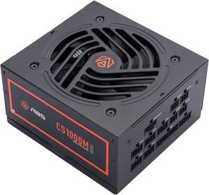 ABS Cyclops CS1000M PCIE 5, 80 GOLD Fully Modular Gaming PSU, 12VHPWR-12+4 Cable, ATX 3.0 & PCIE 5.1 Ready, 1000W Power Supply, 5 Year Warranty