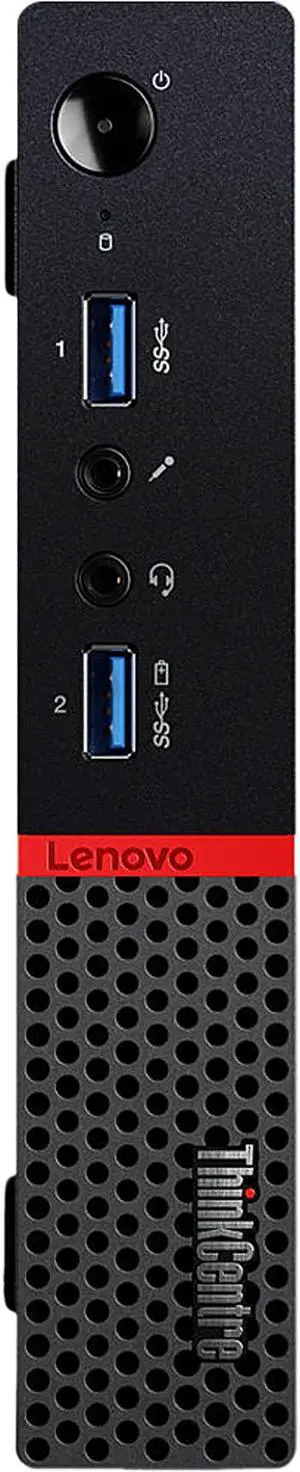 Lenovo Business Desktop ThinkCentre M900 Tiny Intel Core i5 6th Gen 6500T (2.50GHz) 8GB DDR4 256 GB SSD Intel HD Graphics 530 Windows 10 Pro 64-bit Keyboard and Mouse Included